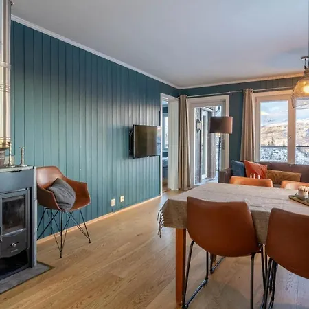 Apartamento In-ski Out With Sauna And Modern Mountain Comfort Hemsedal