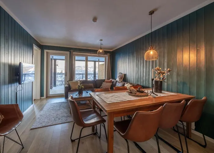 In-ski Out With Sauna And Modern Mountain Comfort Apartament Hemsedal